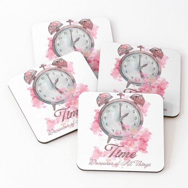 Item preview, Time Devourer Of All Things. Philosophical Clock Ovid Quote designed and sold by Rebel-Design.