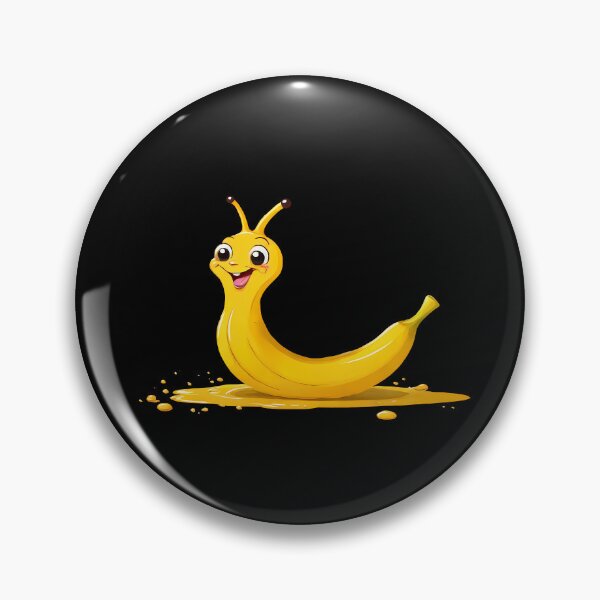 Item preview, Funny banana slug. Yellow cute slug. designed and sold by twisted-dot.