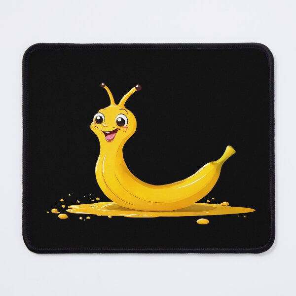 Item preview, Funny banana slug. Yellow cute slug. designed and sold by twisted-dot.