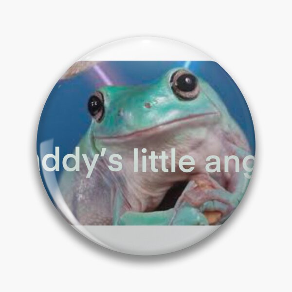 Item preview, Daddy’s Little Angel Frog  designed and sold by Lauren Kenney.