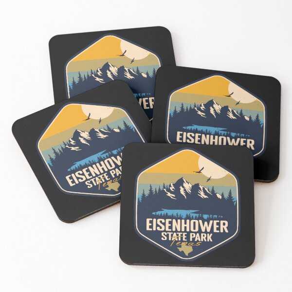 Item preview, Eisenhower State Park Texas Vacation TX Souvenir Retro Badge designed and sold by mountainfad.