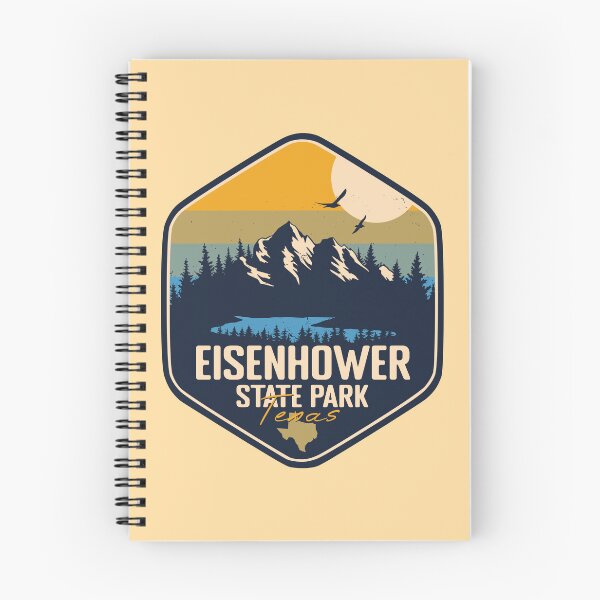 Item preview, Eisenhower State Park Texas Vacation TX Souvenir Retro Badge designed and sold by mountainfad.