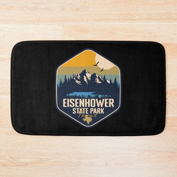 Item preview, Eisenhower State Park Texas Vacation TX Souvenir Retro Badge designed and sold by mountainfad.