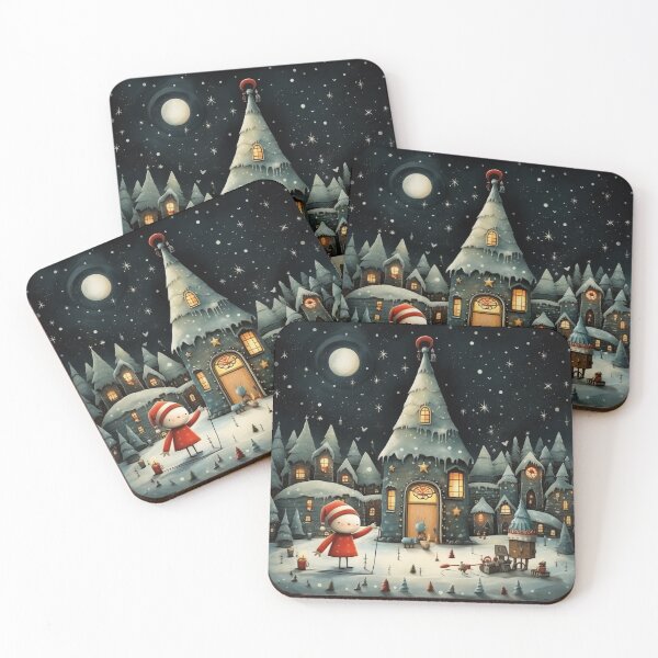 Item preview, Holiday Whimsical Scene designed and sold by Playfullygrimm.