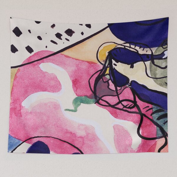 Artikelvorschau, HD. Studie für Blue Knight von Wassily Kandinsky entworfen und verkauft von MINDTHECHERRY.