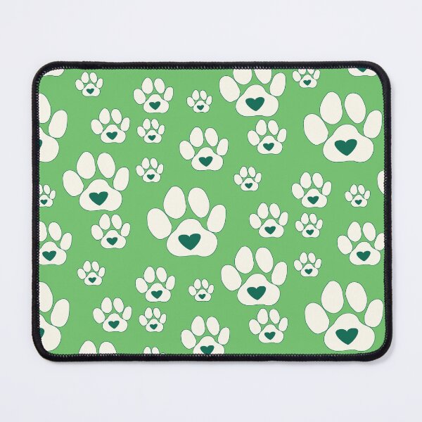 Item preview, Dog Paw Pattern - Paw with Heart - Dog Days designed and sold by vibeno1.