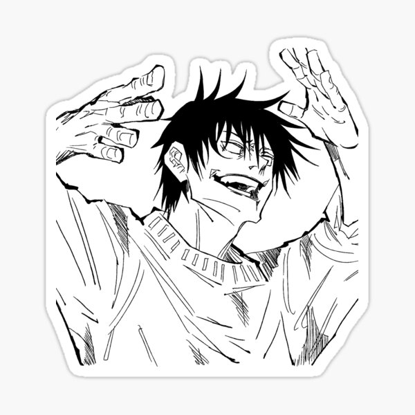 Jjk Toji Fushiguro Sticker Decal Vinyl - Peel and Stick to Any Smooth  Surface