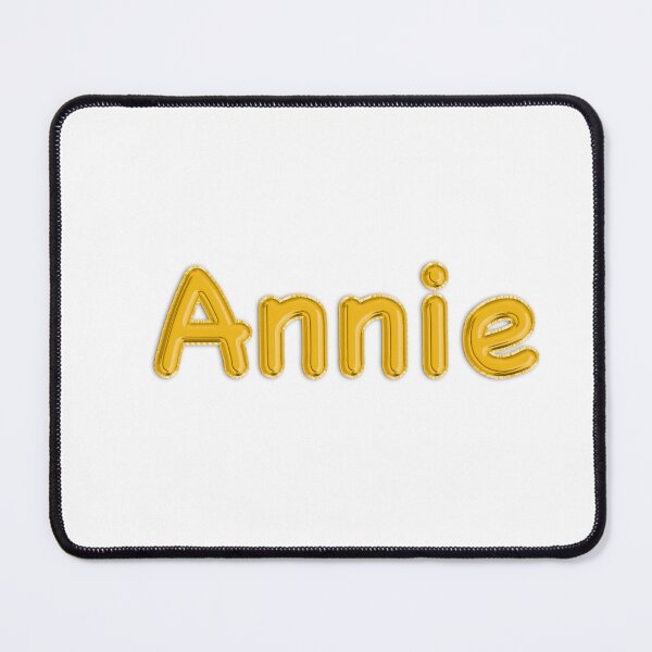 Item preview, Golden Balloon Foil Annie Name Label designed and sold by NormadWorld.