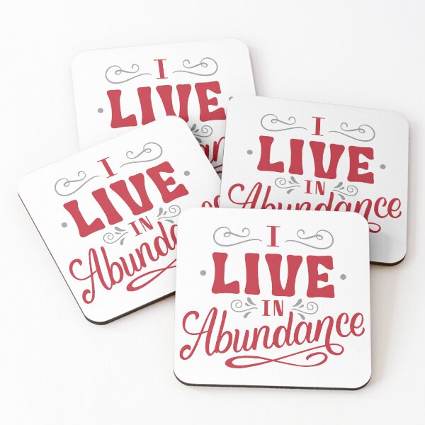 Item preview, i LIVE IN ABUNDANCE designed and sold by UpasanaDalvi.