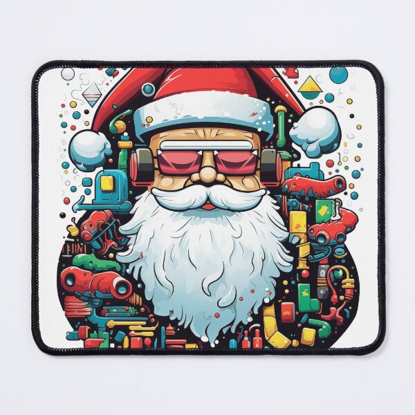 Item preview, Santa Claus & Cyberpunk 7 designed and sold by marrychou.