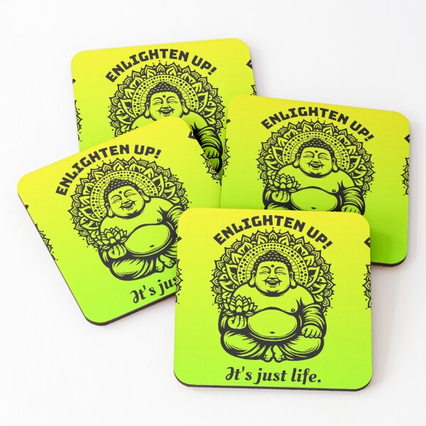 Item preview, Enlighten up! It's just life. designed and sold by bharuarts.