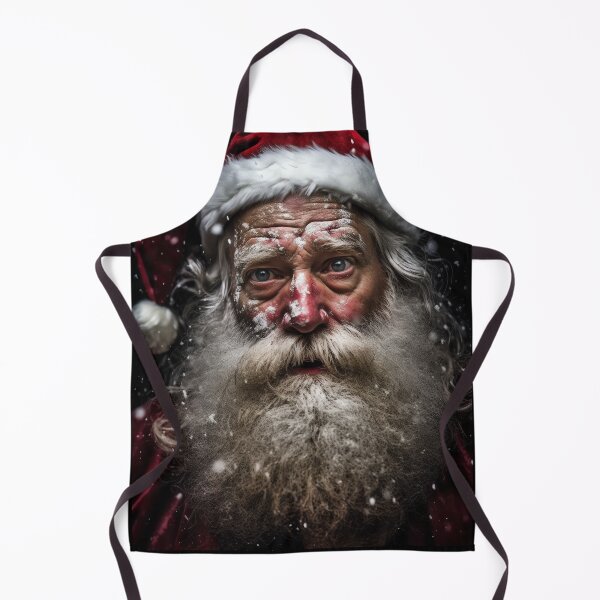 Item preview, Dramatic Surreal Portrait Of An Tired Santa Claus | Best Gift For Christmas designed and sold by MadeByRobots.
