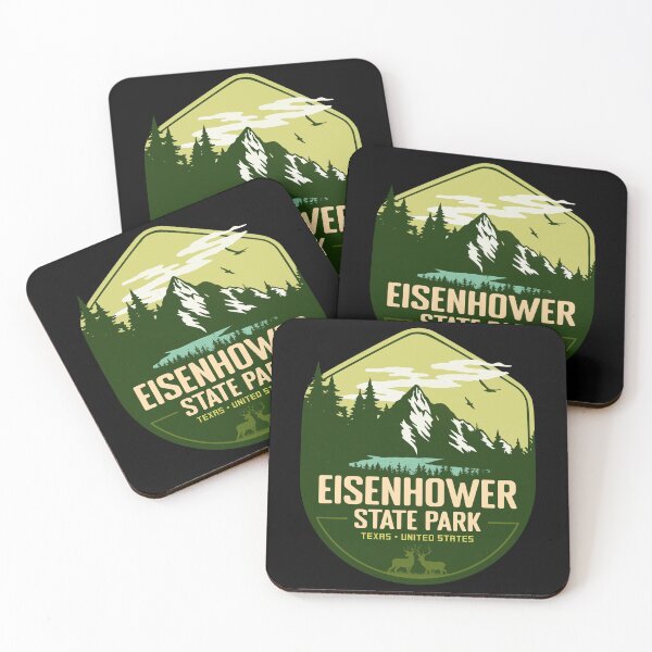 Item preview, Eisenhower State Park Texas Vacation TX Souvenir Retro Badge designed and sold by mountainfad.