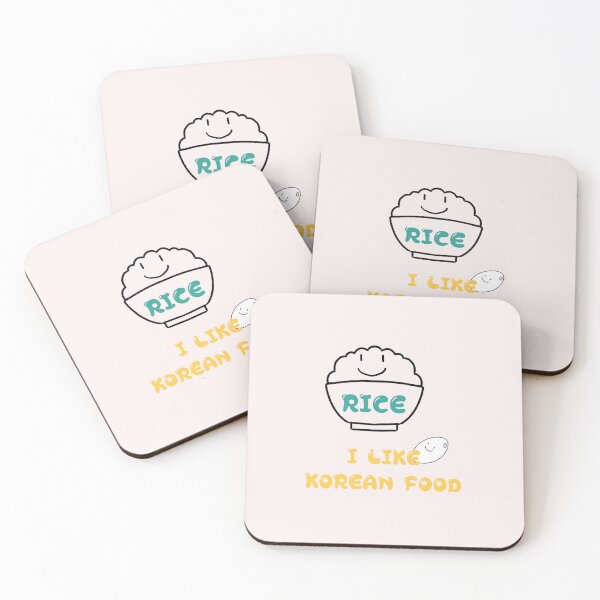 Item preview, I LIKE KOREAN FOOD, RICE designed and sold by zzzozzo.