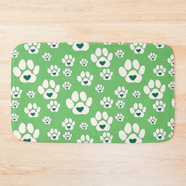 Item preview, Dog Paw Pattern - Paw with Heart - Dog Days designed and sold by vibeno1.
