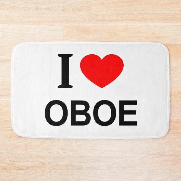 Item preview, I ❤️ OBOE I LOVE OBOE I HEART OBOE designed and sold by usernamenaijan.