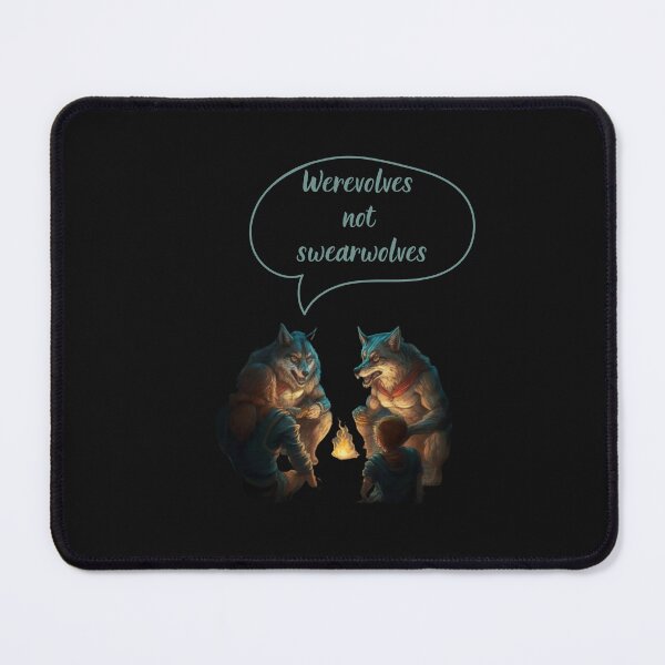 Item preview, Werewolves not swearwolves t shirt designed and sold by SlavUrus.