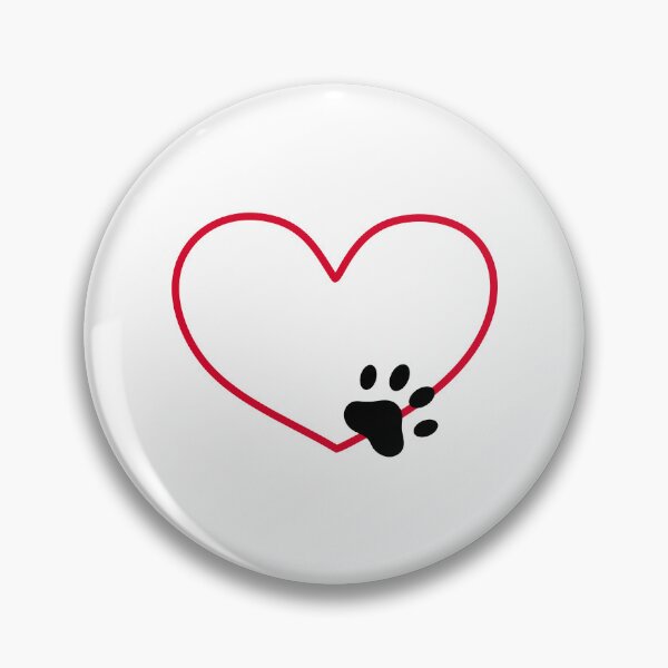 Item preview, I Love My Dog -- Black and Red designed and sold by LionessLove.