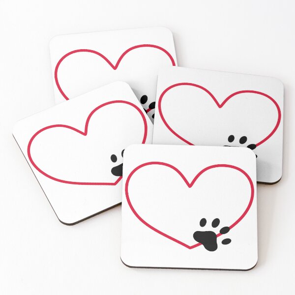 Item preview, I Love My Dog -- Black and Red designed and sold by LionessLove.
