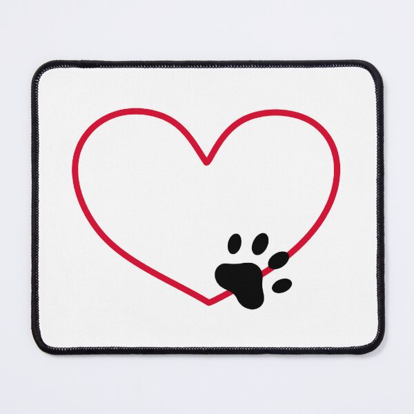 Item preview, I Love My Dog -- Black and Red designed and sold by LionessLove.
