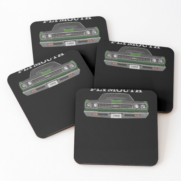 Item preview, 1969 Plymouth Gtx Front Green designed and sold by fhansteenkiss.