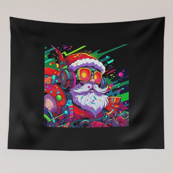 Item preview, Santa Claus & Cyberpunk 8 designed and sold by marrychou.