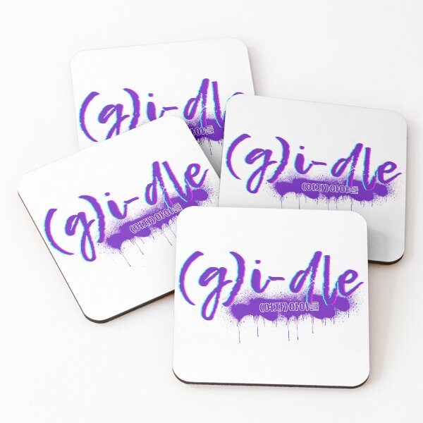 Item preview, (G)I-DLE Kpop Girl Group Spraypaint Logo designed and sold by wujulike.