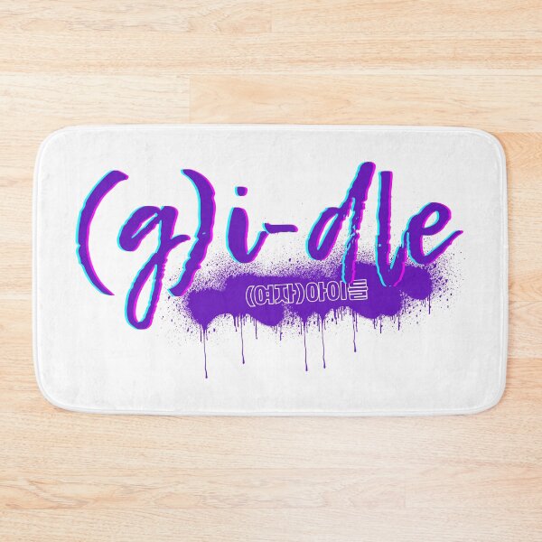 Item preview, (G)I-DLE Kpop Girl Group Spraypaint Logo designed and sold by wujulike.