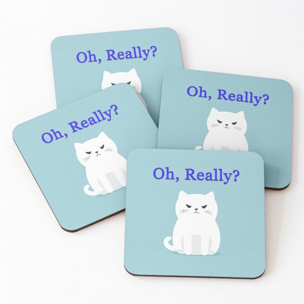 Item preview, Skeptical Cat Offers Query designed and sold by SimonWoodbine.