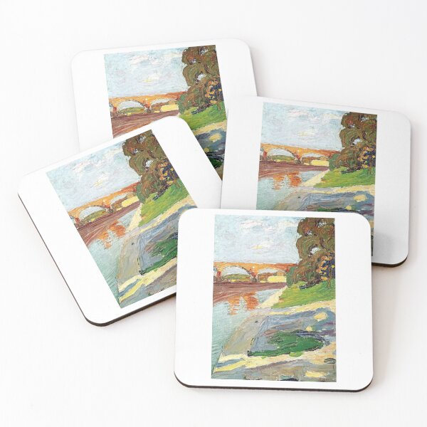 Item preview, HD. The Isar near Grosshessolohe, by Wassily Kandinsky designed and sold by MINDTHECHERRY.