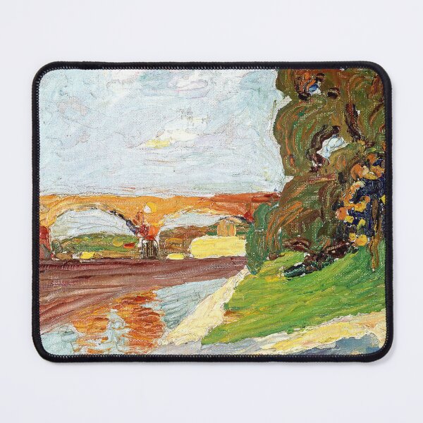 Item preview, HD. The Isar near Grosshessolohe, by Wassily Kandinsky designed and sold by MINDTHECHERRY.