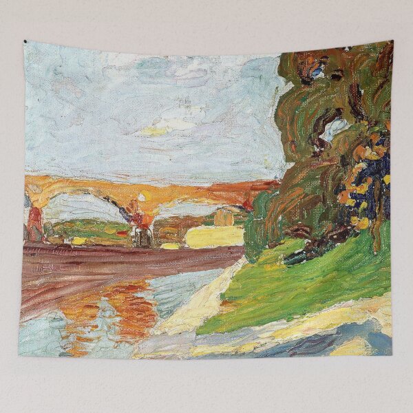 Artikelvorschau, HD. Die Isar bei Großhessolohe, von Wassily Kandinsky entworfen und verkauft von MINDTHECHERRY.