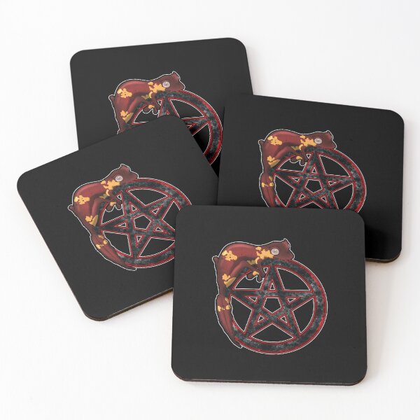 Item preview, Satanic Leaf Tail Gecko Pentagram designed and sold by HauntedHerps.