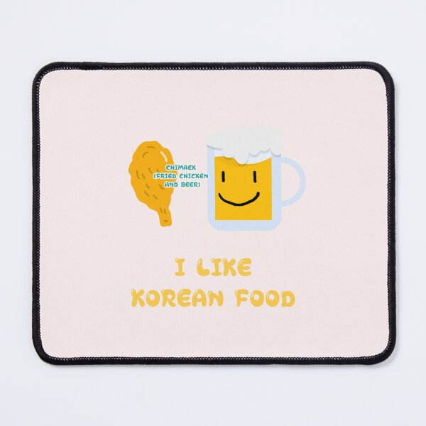 Item preview, I LIKE KOREAN FOOD, Chimaek (Fried Chicken and beer) designed and sold by zzzozzo.