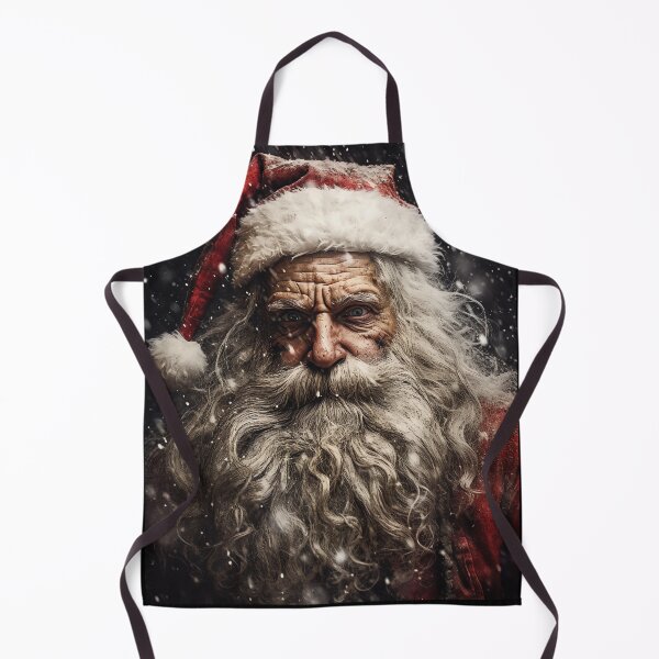 Item preview, Dramatic Surreal Portrait Of An Tired Santa Claus | Best Gift For Christmas designed and sold by MadeByRobots.