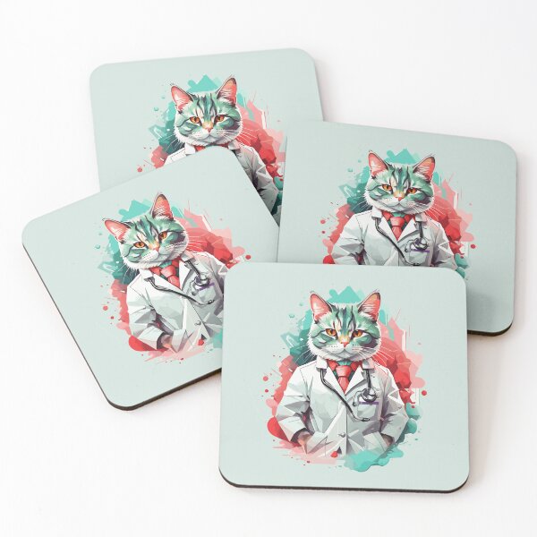 Item preview, Doctor Cat  designed and sold by cutiepie11cats.