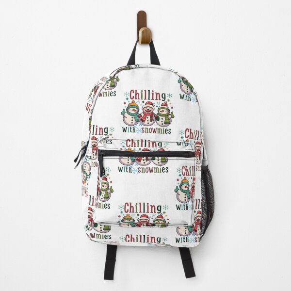 Item preview, Chillin' with my Snowmies - Christmas Snowman Vibe designed and sold by GalaxyGraffiti.