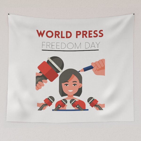 Item preview, World press freedom day designed and sold by Simo0455.