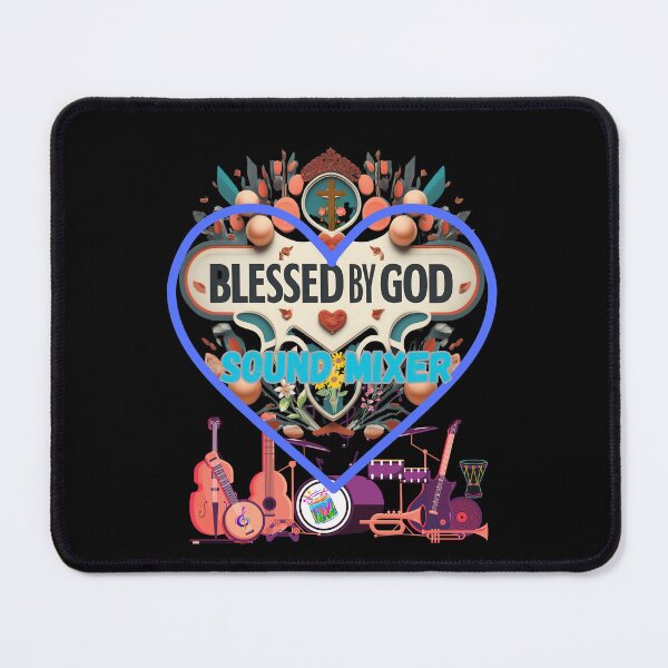 Item preview, BLESSED BY GOD SOUND MIXER designed and sold by carlos crane.