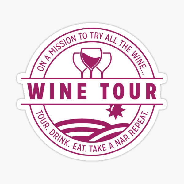 Artikel-Vorschau von Weintour Burgendy Druck, designt und verkauft von calculatecre8.