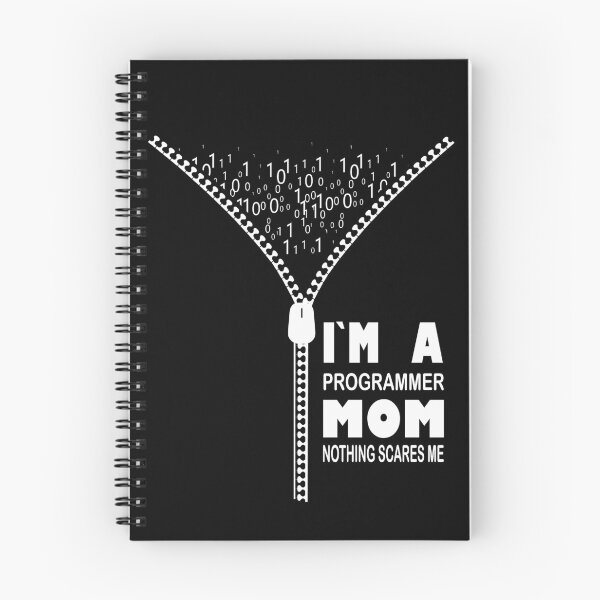 Item preview, I`m  a Programmer Mom Nothing Scares Me designed and sold by Bettylop.