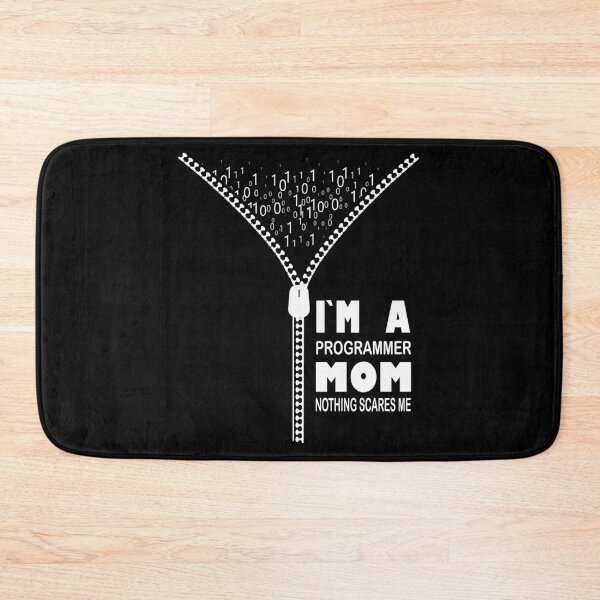 Item preview, I`m  a Programmer Mom Nothing Scares Me designed and sold by Bettylop.