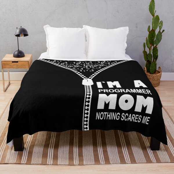 Item preview, I`m  a Programmer Mom Nothing Scares Me designed and sold by Bettylop.