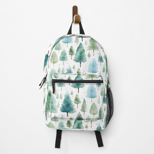 Item preview, Watercolor Christmas Trees designed and sold by ReverseBleach.