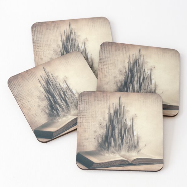 Item preview, Alchemy Talebook - Modern Art - home decor designed and sold by crea8iveway.