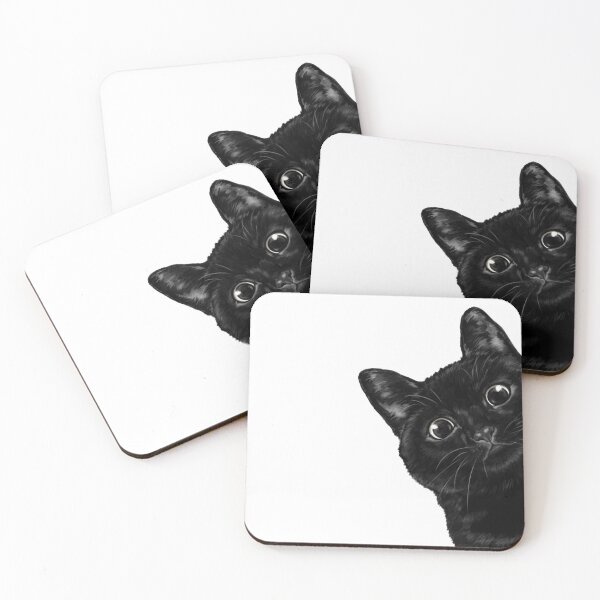 Item preview, Sneaky Black Cat designed and sold by bignosework.