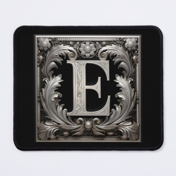 Item preview, MONOGRAM LETTER E - ELEGANT STYLE designed and sold by philevera.