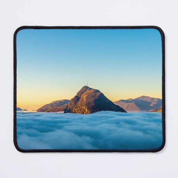 Item preview, Mountain Peak San Salvatore Above Cloudscape with Sunlight designed and sold by Mats Silvan.