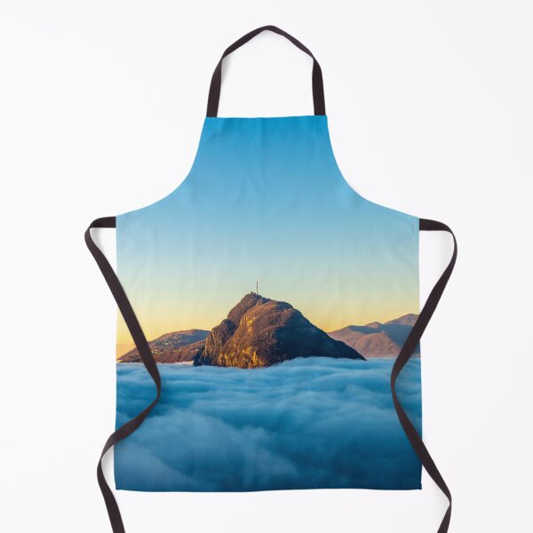 Item preview, Mountain Peak San Salvatore Above Cloudscape with Sunlight designed and sold by Mats Silvan.