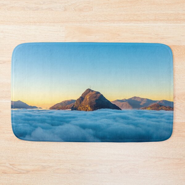 Item preview, Mountain Peak San Salvatore Above Cloudscape with Sunlight designed and sold by Mats Silvan.